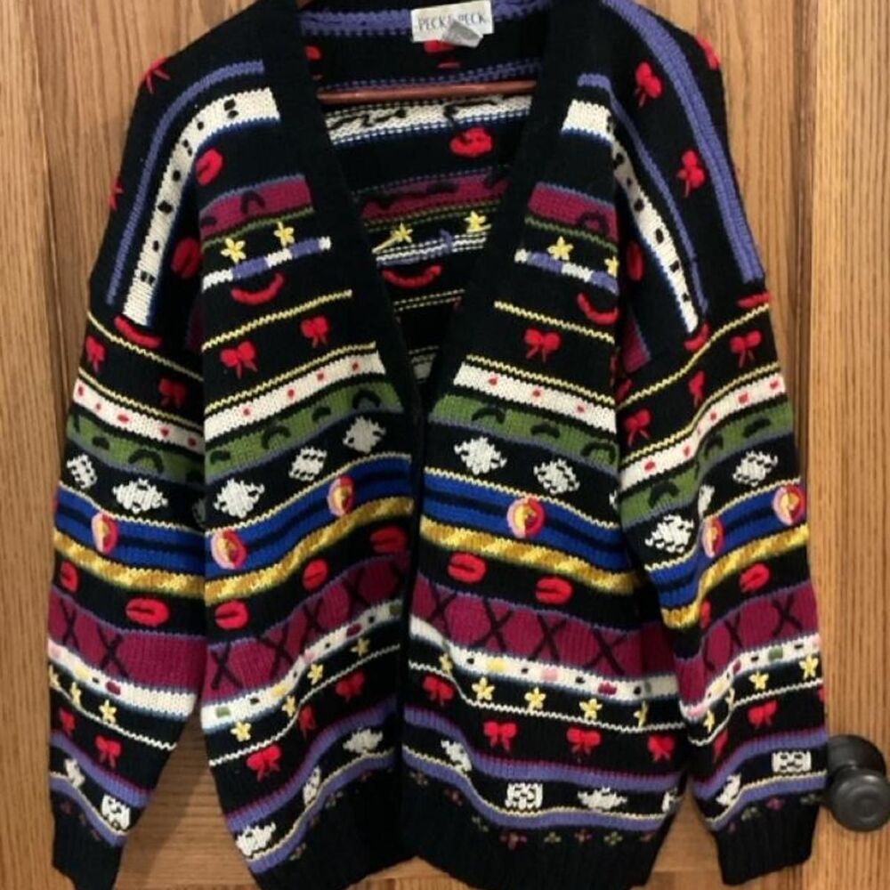 Peck-peck Women's multi Cardigan